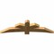 Ekena Millwork Alberta Rough Sawn Timber Gable Bracket, Western Red Cedar, 72"W x 21"H x 4"D x 6"F, 7/12 Pitch GBW072X21X0406ALB00RWR - alternate 3